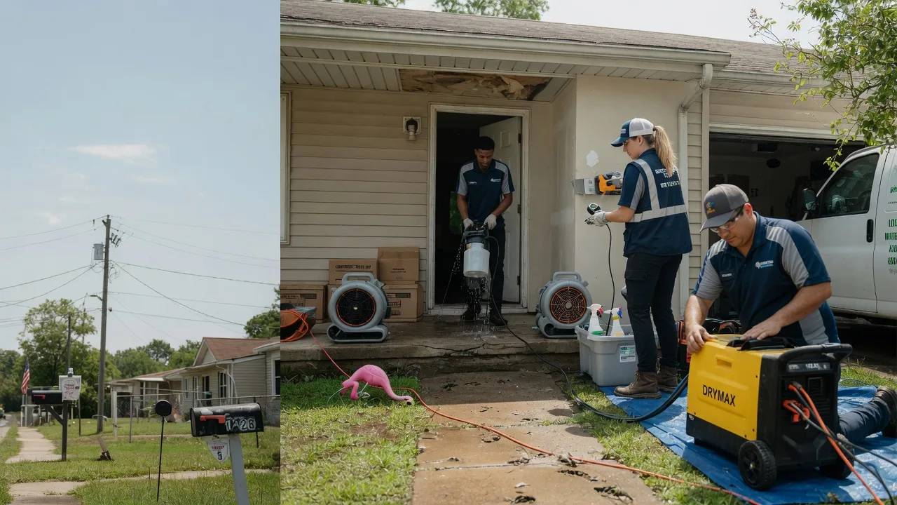 Storm Damage Water Removal in Wichita, KS near me